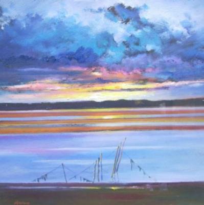Dusk over the Salmon Nets
