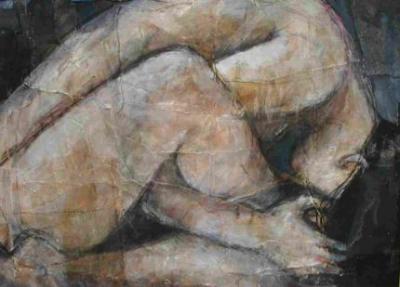 Dancer with Head Tucked Under