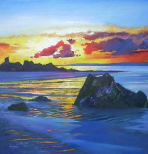 Midsummer Sunset