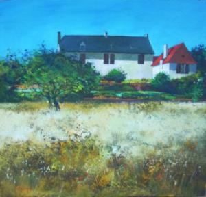 Hayfield in the Dordogne