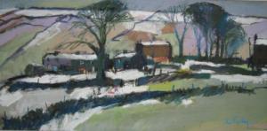 Figures in the Snow - Langstrothdale